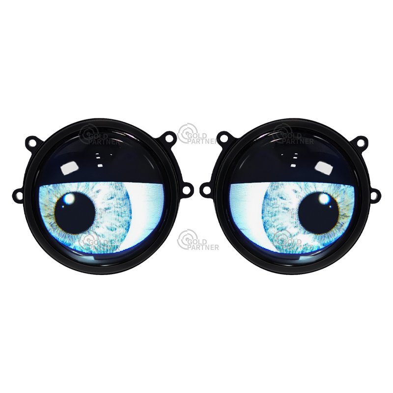 New Dynamic 12V LED Auto Headlamp 3 Inch Devil Eye Lamp Others Car Light Accessories Demon Eyes Headlights