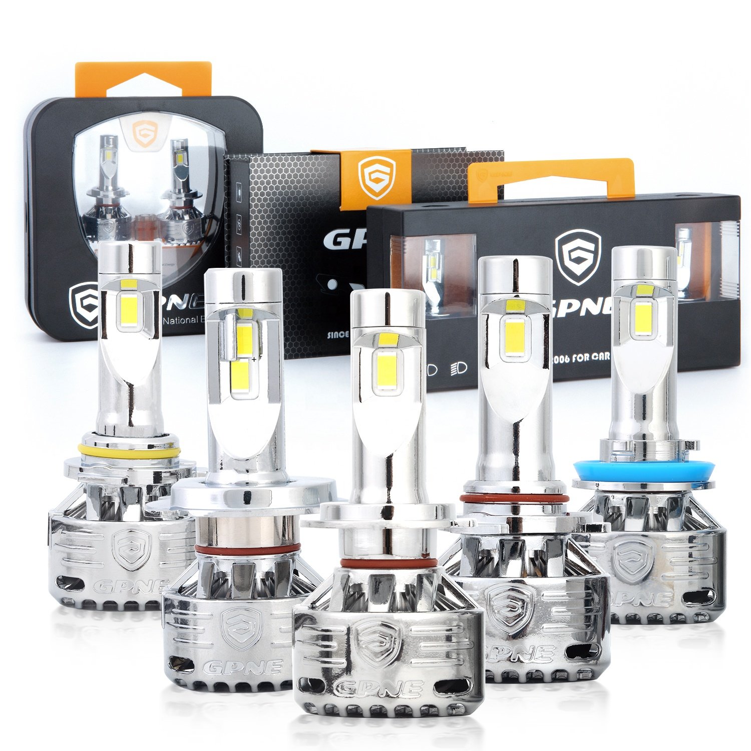 GPNE r6 h7 hot sale Super bright Auto lighting system accessories Car led Bulbs 18000Lm R6 H11 H7 Car LED Headlight 85W