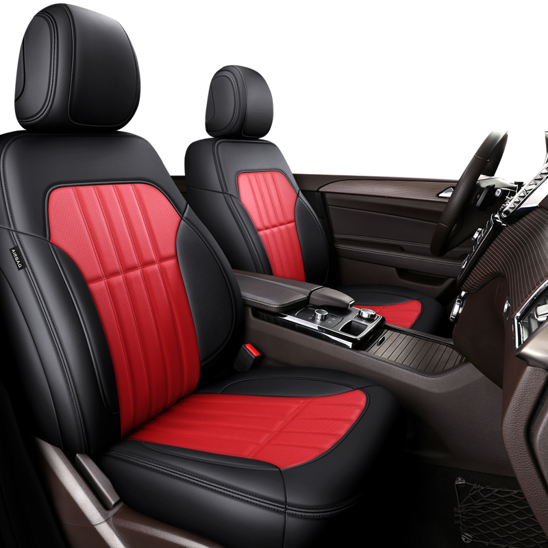 Custom Made for Car Seat Cover for 5 Seats Luxury Genuine Leather Middle Part Original Fit for Mercedes Benz w204 w205 w211 w203