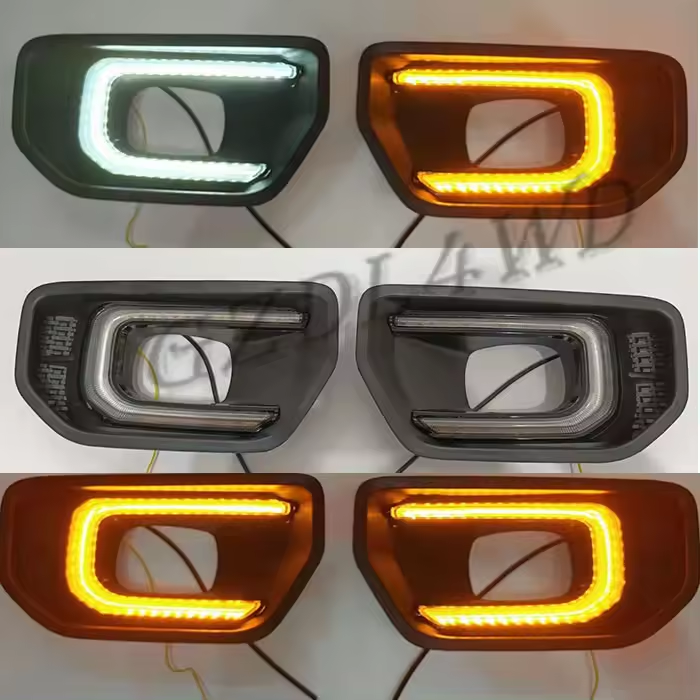 GZDL4WD Pickup Universal Fog-Proof Top Lamp ABS/H3 For 4x4 Car