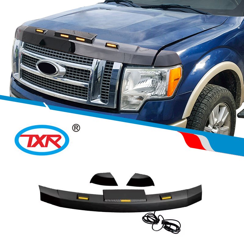 Four Lens Light Bonnet Guard Pickup Truck TXR Other Exterior Accessories Front LED Design Parts for Ford F150 2009-2014