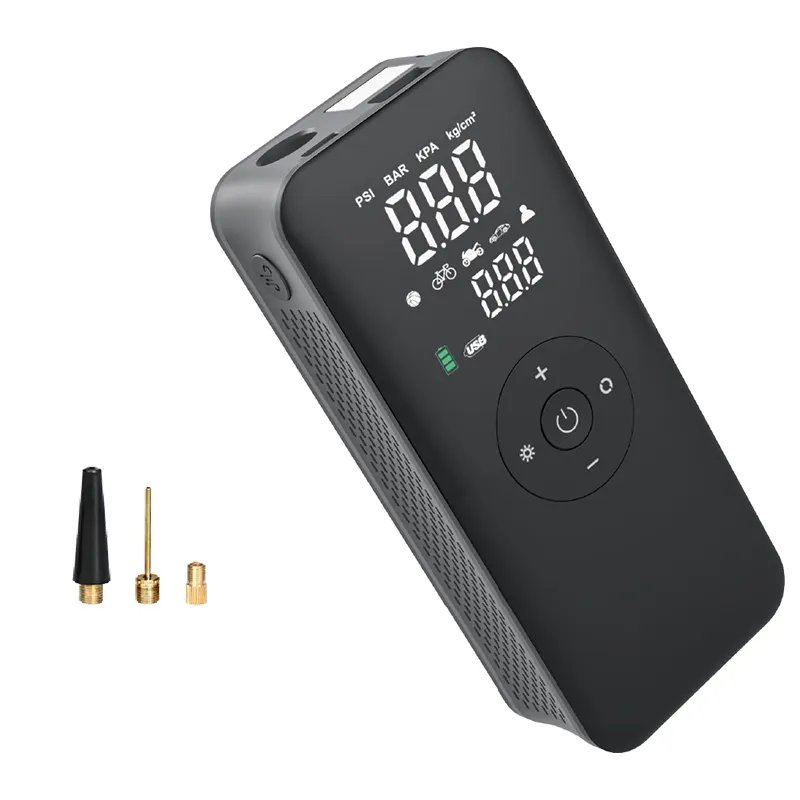 Wholesale Tyre Air Pump Car Tire Accessories 7.4V Portable and Multi-functional Charger and tire Inflators