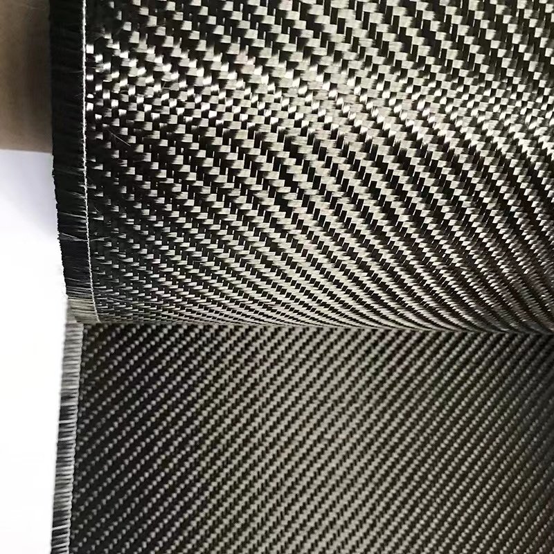 High Strength 3K 240gsm Twill Weave Polyester Resin Carbon Fiber Fabric