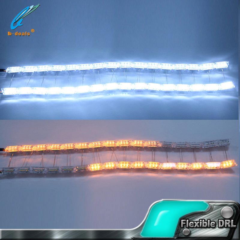 Crystal Tear Eyes Flexible Drl Daytime Running light Led Flexible Drl