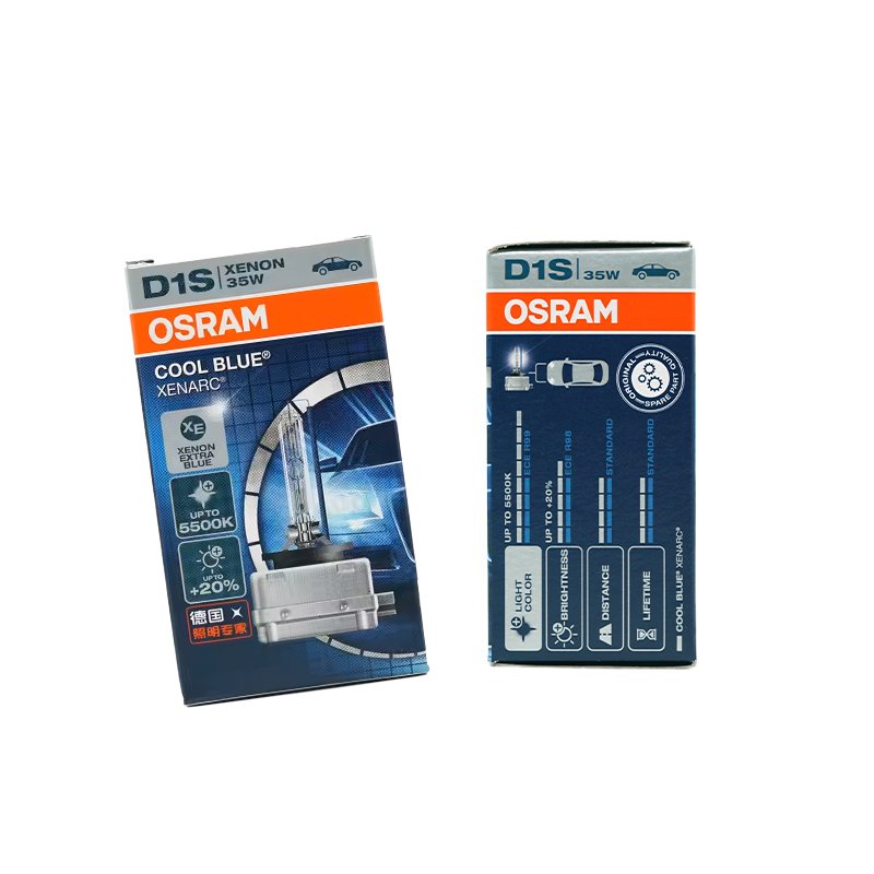 OSRAM HID xenon light D2S 5500K Cool-blue White light 12V 35W Xenon headlights for cars