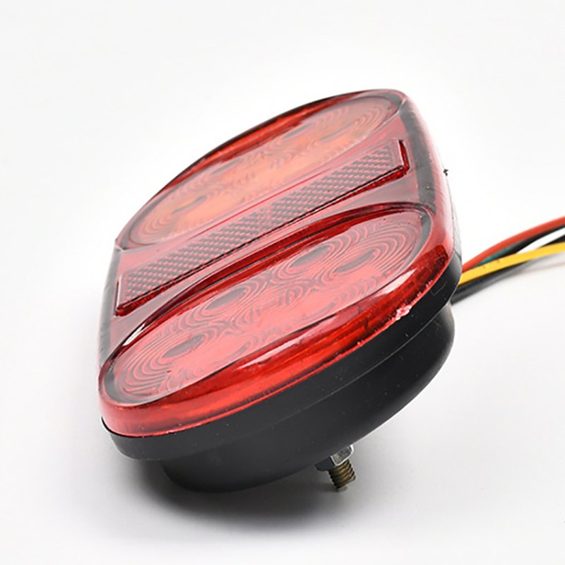 Truck accessories 12V24V oval LED truck side lights, tail lights, yellow and red safety driving signal warning lights