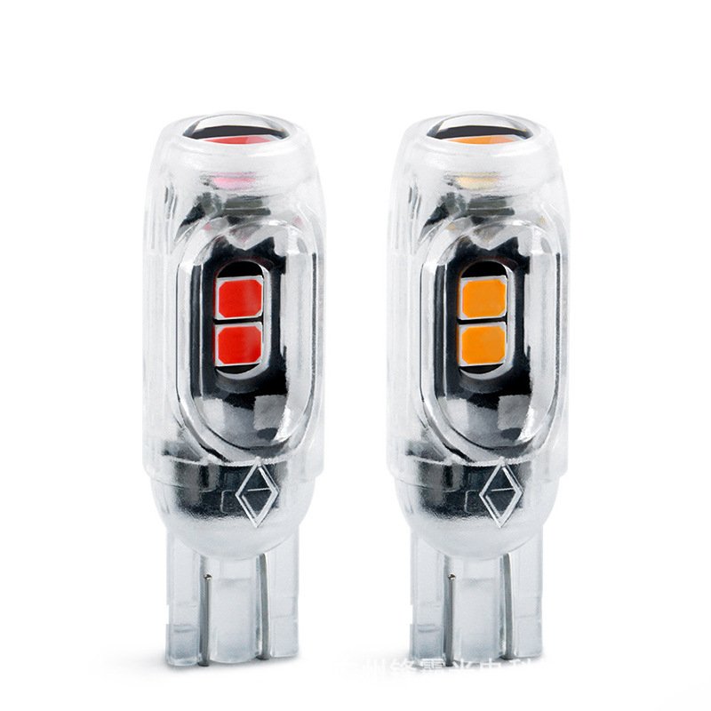 Led Steering Light Bulb License Plate Light T10 2835 3030 5smd LED Highlight 5W5 Non-polar Decoding Small Width Lamp