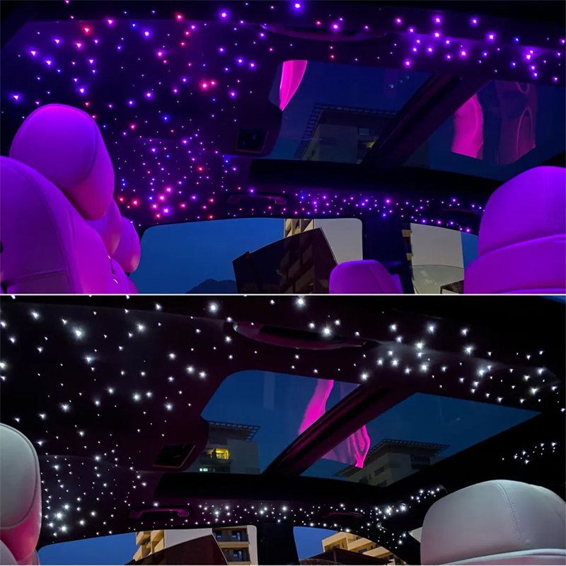 bluetooth over head reading front spoiler with drl top led polic ceiling lights decorations others accessories roof light car