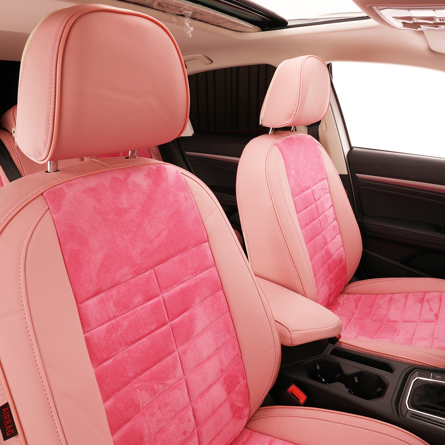EKR Auto interiors Leather Car Seat Covers Full fit Covered Set Car Accessories Cushion for Toyota Camry/CHR/Rav4