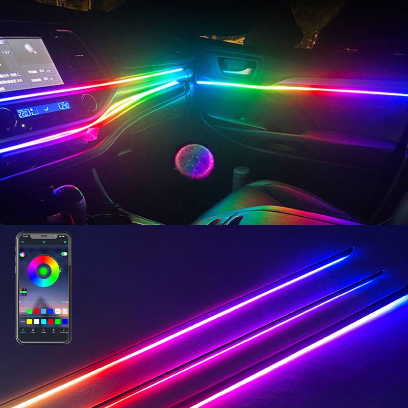 Universal LED Car Atmosphere Other Car Light Accessories acrylic ambient lighting car interior symphony light kit