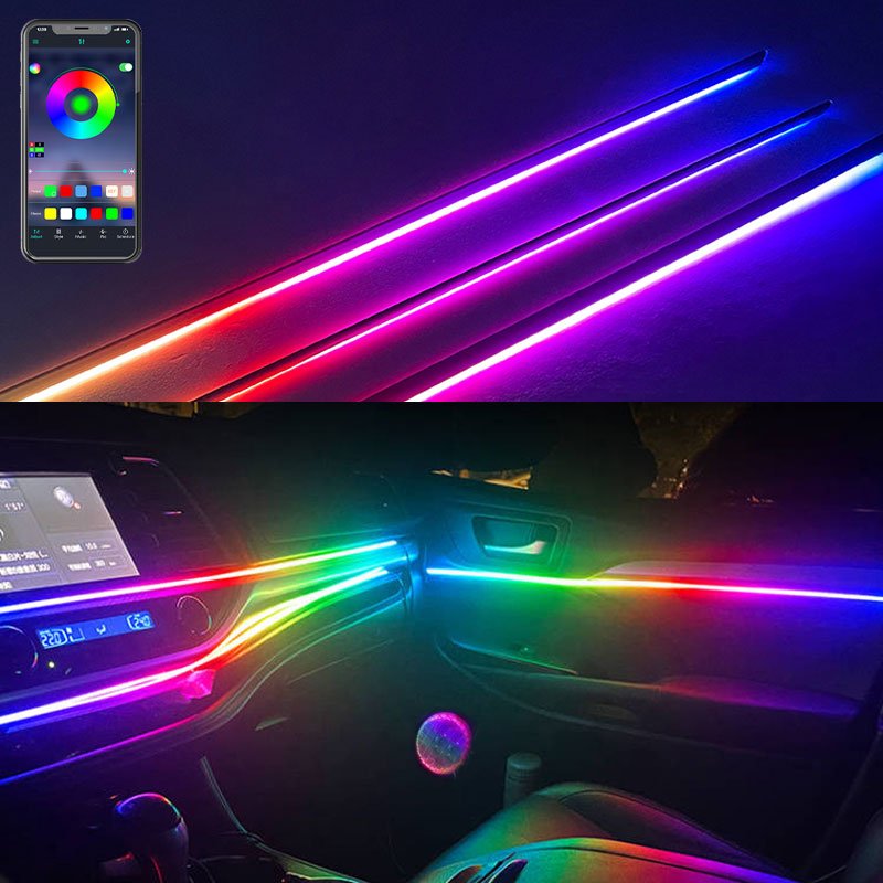 Universal LED Car Atmosphere Other Car Light Accessories acrylic ambient lighting car interior symphony light kit