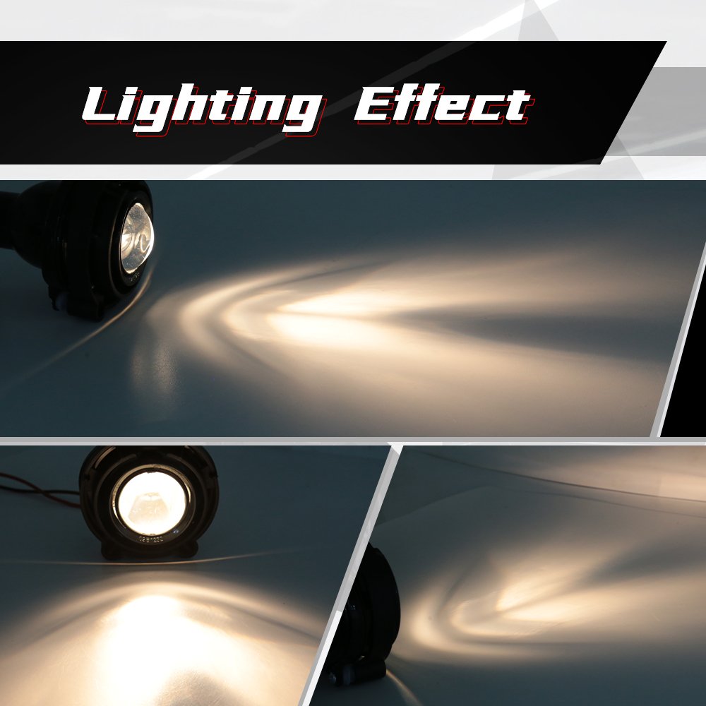 1 Pair Fog Lights Car Front Bumper White LED Front Bumper Lights For Chevrolet HHR IMPALA LIMITED Waterproof led Work Lights
