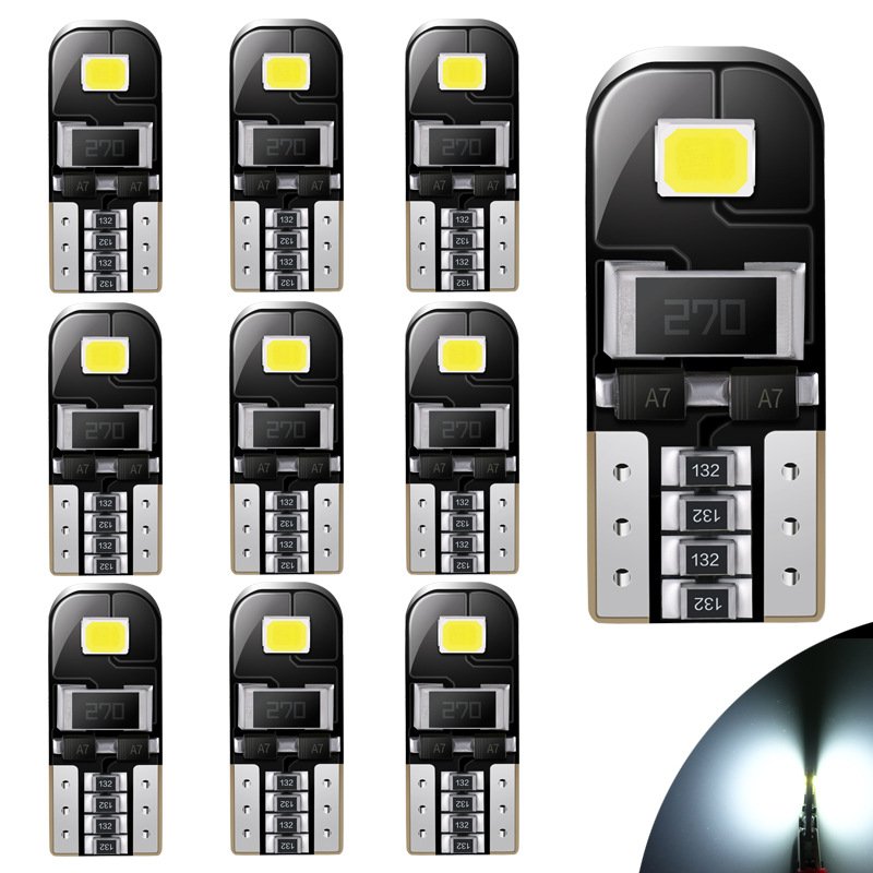 W5W T10 LED Canbus Light Bulbs Car Interior Dome Light Trunk Lamp Auto Lights Error Free 12V