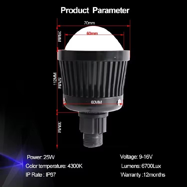 Wholesale Automotive Lighting System 800 Meters Range 45W Car High Beam with Demon Eyes Other Car Light Accessories