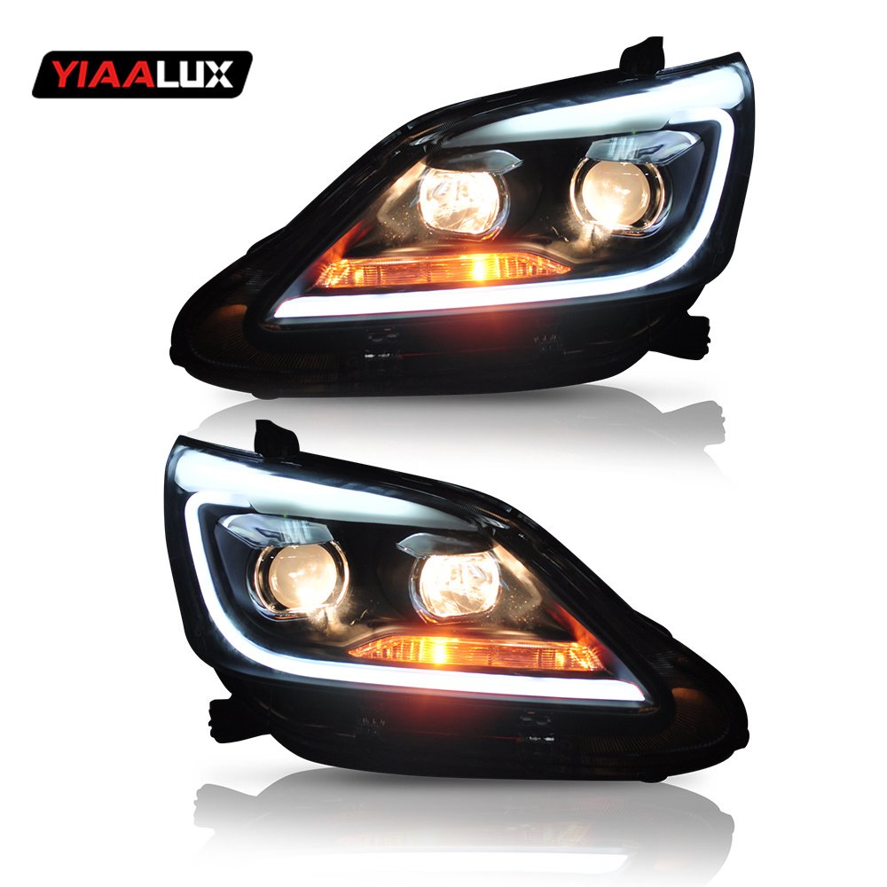 Vland Factory Wholesale Headlight for Toyota Innova 2012-2015 LED Light Car Parts Accessories Head Lamp Auto Sequential Lighting