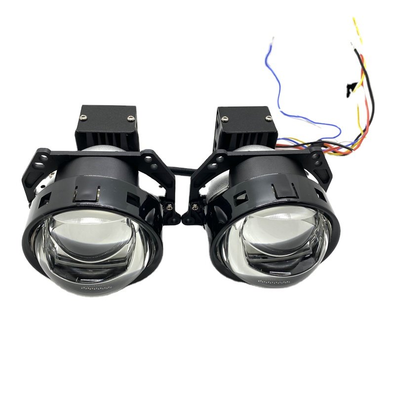 3 Inch LED Bi Projector Lens Car lights High/Low Beam 3.0 Laser LED Headlamps super bright projector headlights