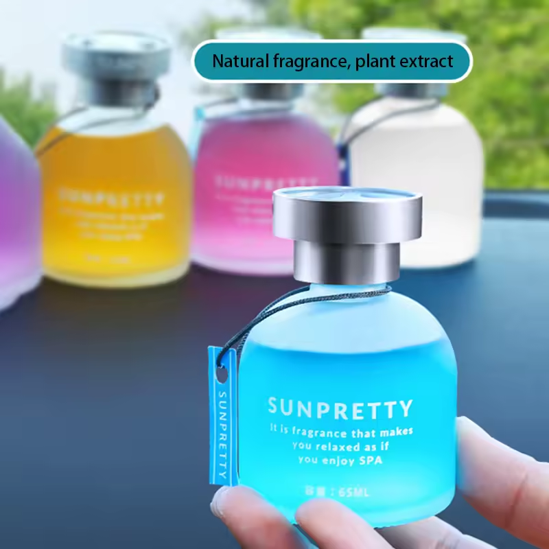 Fashion Cross-Border Air Freshener Perfume Perfume Deodorization Car Bottle Decoration Car Air Freshener