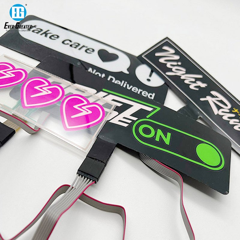 Personalized Flashing Stickers Cars Customizable Mobile Phone Accessories Design Custom Waterproof LED Car Sticker