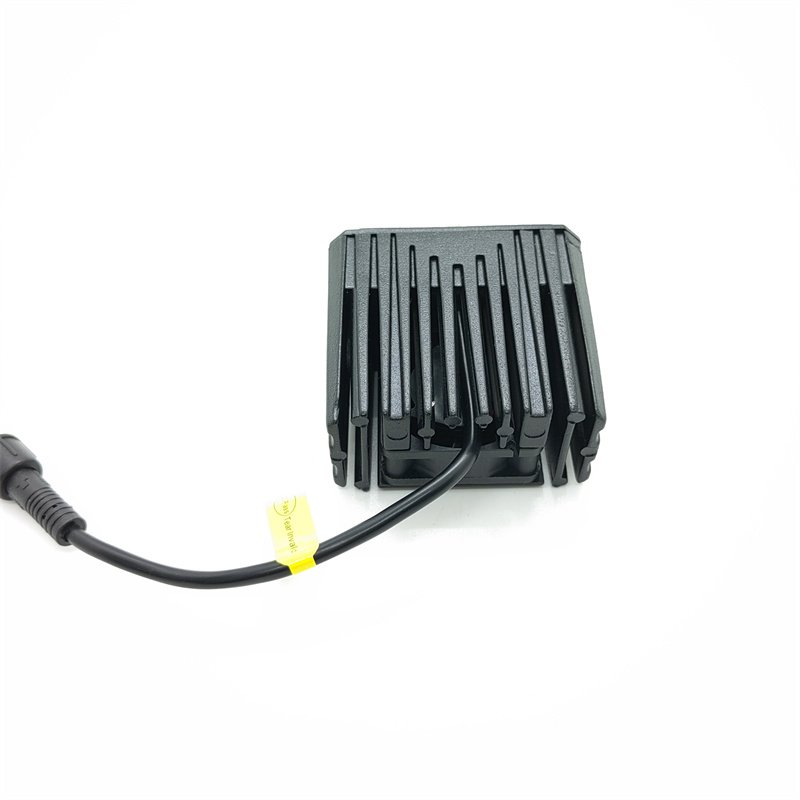 waterproof IP68 50w motorcycle spotlight headlight super bright dual color motorcycle lighting system