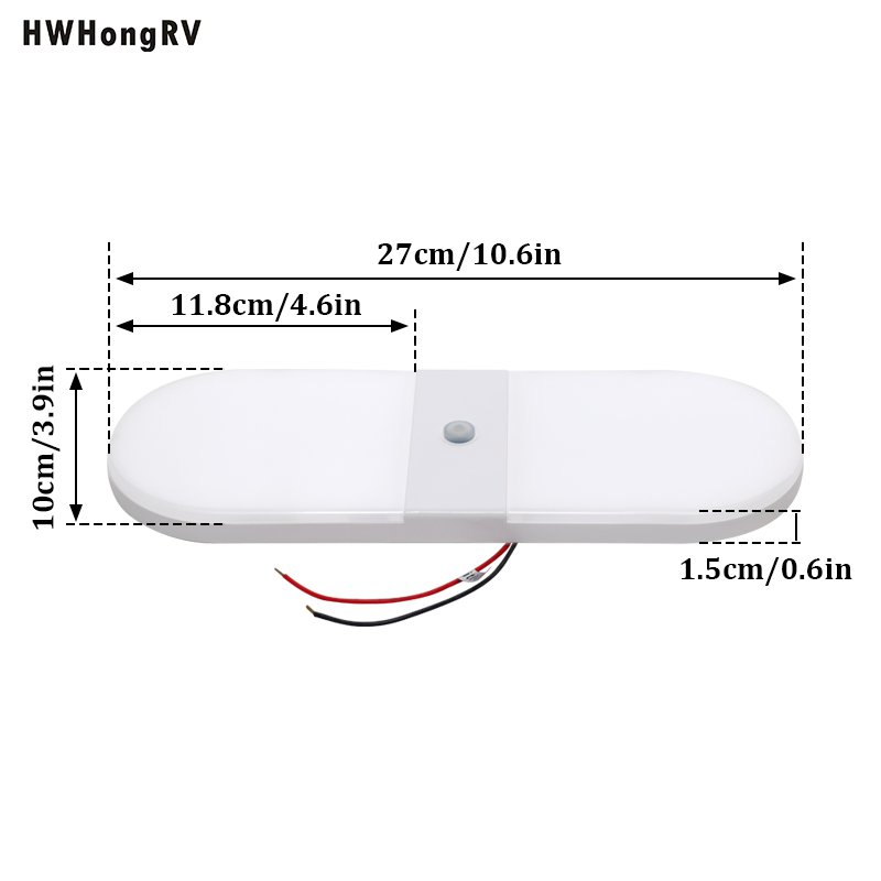Factory Direct Supply Wholesale 10-30V LED High Brightness LED Motorhome Lights Car Accessories White Interior Lamp Auto Parts