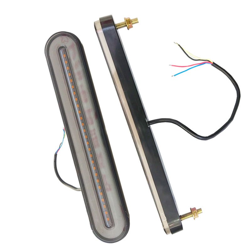 Single-Row 12V LED Working Light for Cars Motorcycles Off-Road Vehicles Accessory