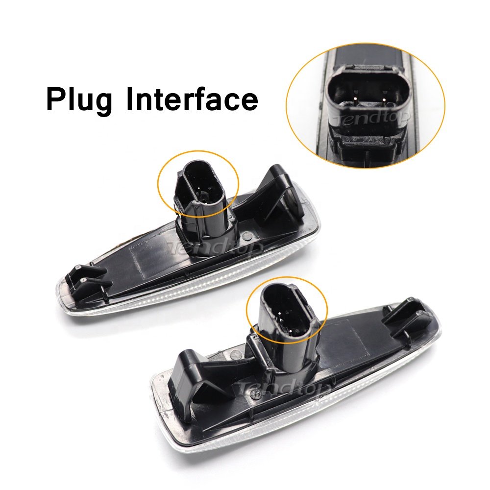 LED sequential blinker Side Marker Signal lights For Mitsubishi Lancer Evolution Outlander Sport L200 dynamic indicators lamps
