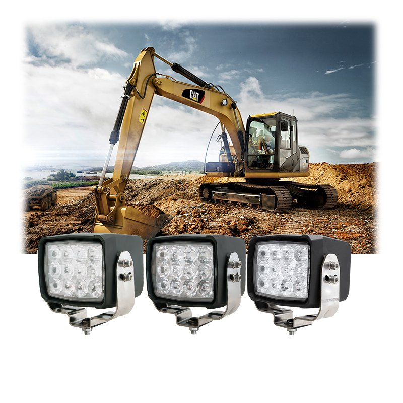 Tuff Plus 5inch 60W Flood Spot Light Work Light For Tractor Truck Agricultural Machine