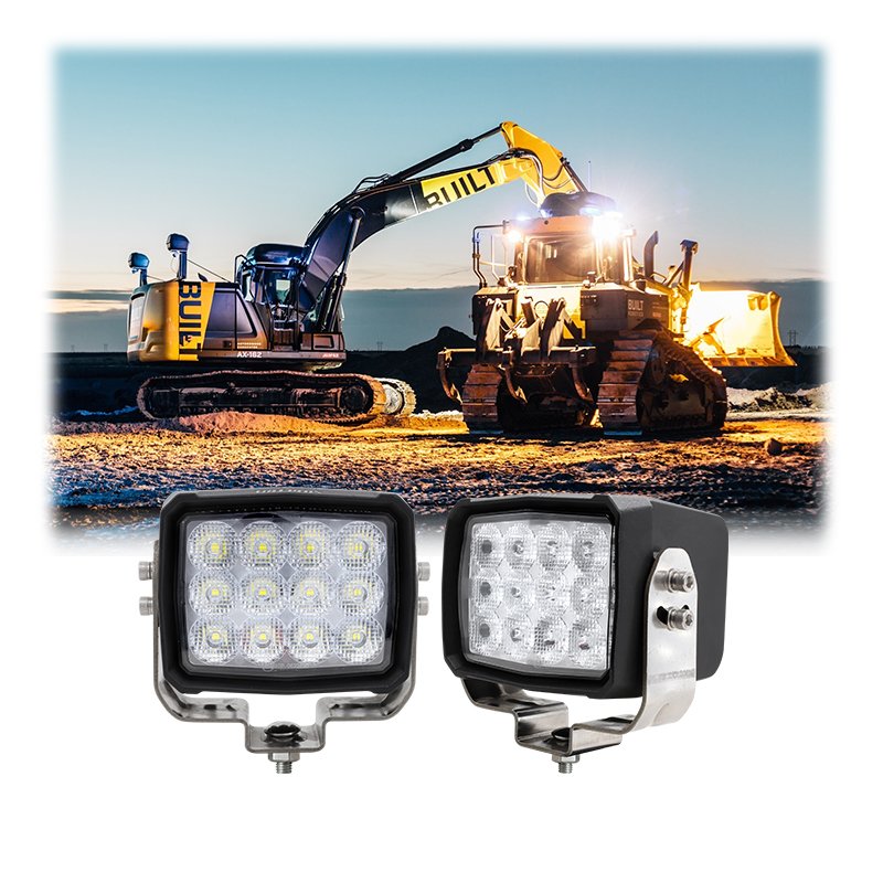 Tuff Plus 5inch 60W Flood Spot Light Work Light For Tractor Truck Agricultural Machine