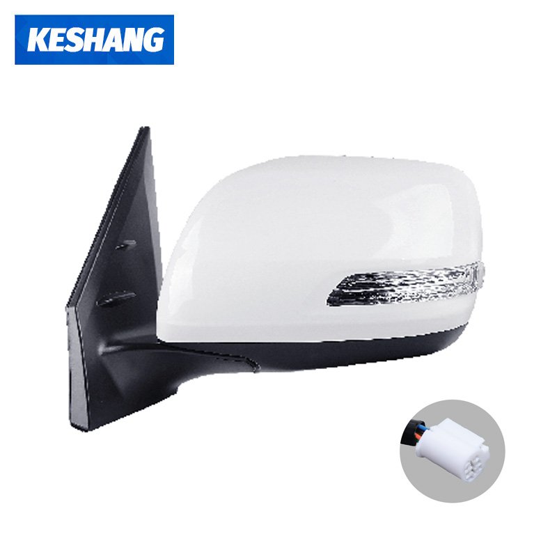 Power Adjustment Light 5 Lines Rearview Side Mirror L R For Toyota LAND CRUISER 12 Reverse Mirror Assem