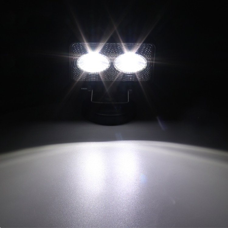 Aluminium 20W Work LED Light Spot Beam 12V LED Driving Light for Offroad Truck and ATV Auto Car Light Accessories
