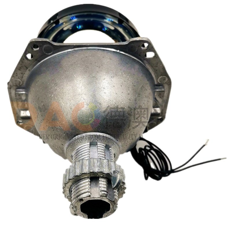 DAO Car Headlight Projector Lens Blue Coating Bi Xenon Universal Lens for Auto Light Replacement Other Car Light Accessories 12V