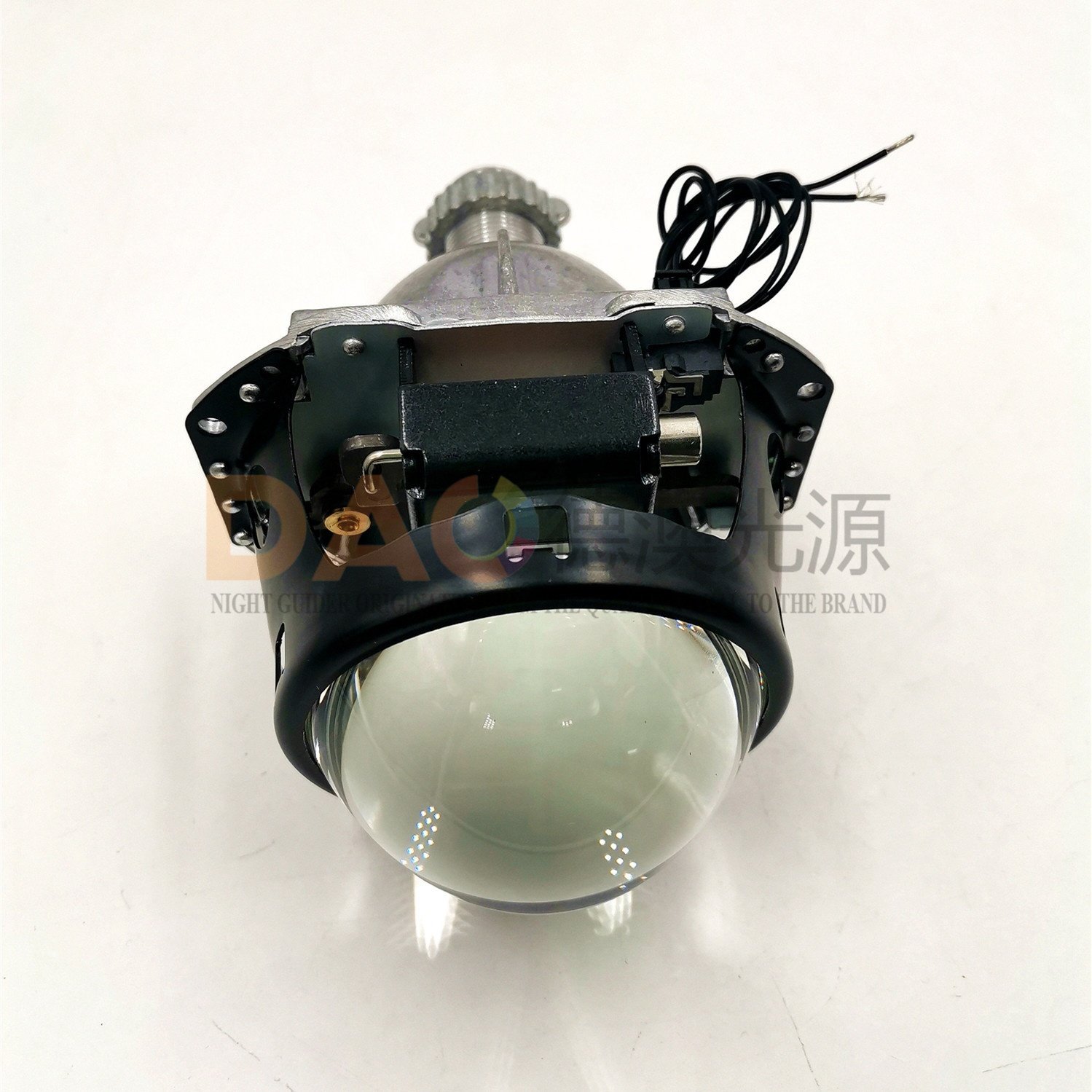DAO Car Headlight Projector Lens Blue Coating Bi Xenon Universal Lens for Auto Light Replacement Other Car Light Accessories 12V