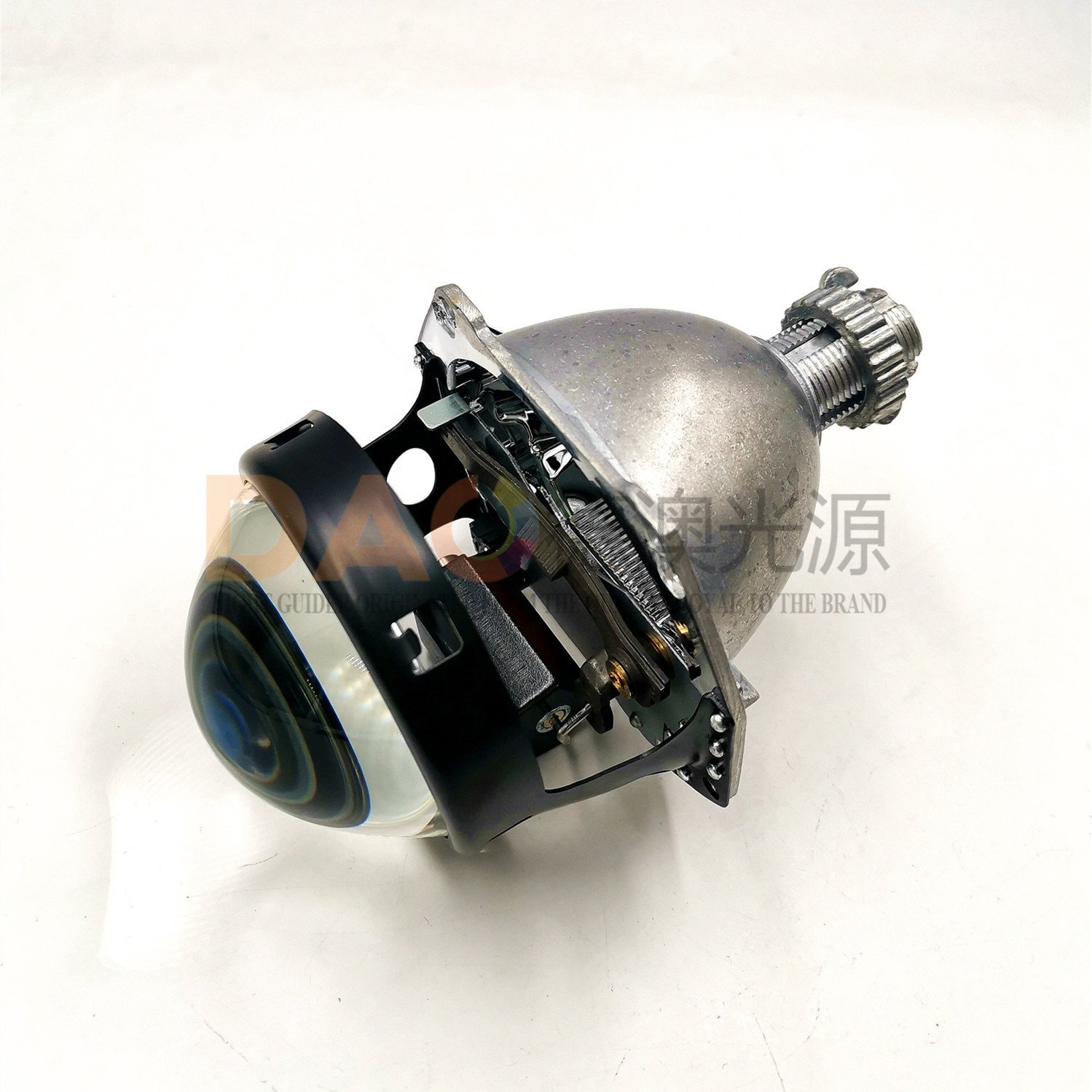 DAO Car Headlight Projector Lens Blue Coating Bi Xenon Universal Lens for Auto Light Replacement Other Car Light Accessories 12V