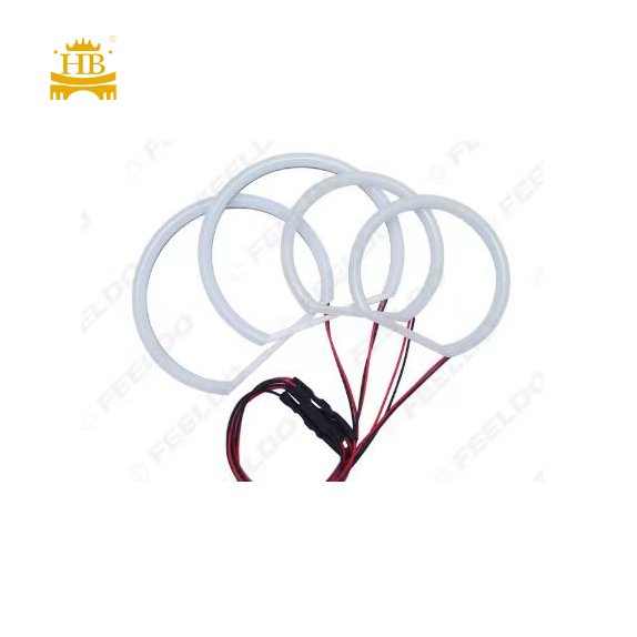 High Quality Car Angel Eyes 131mm 146mm Angel Eyes Daytime Running Headlight Lamp