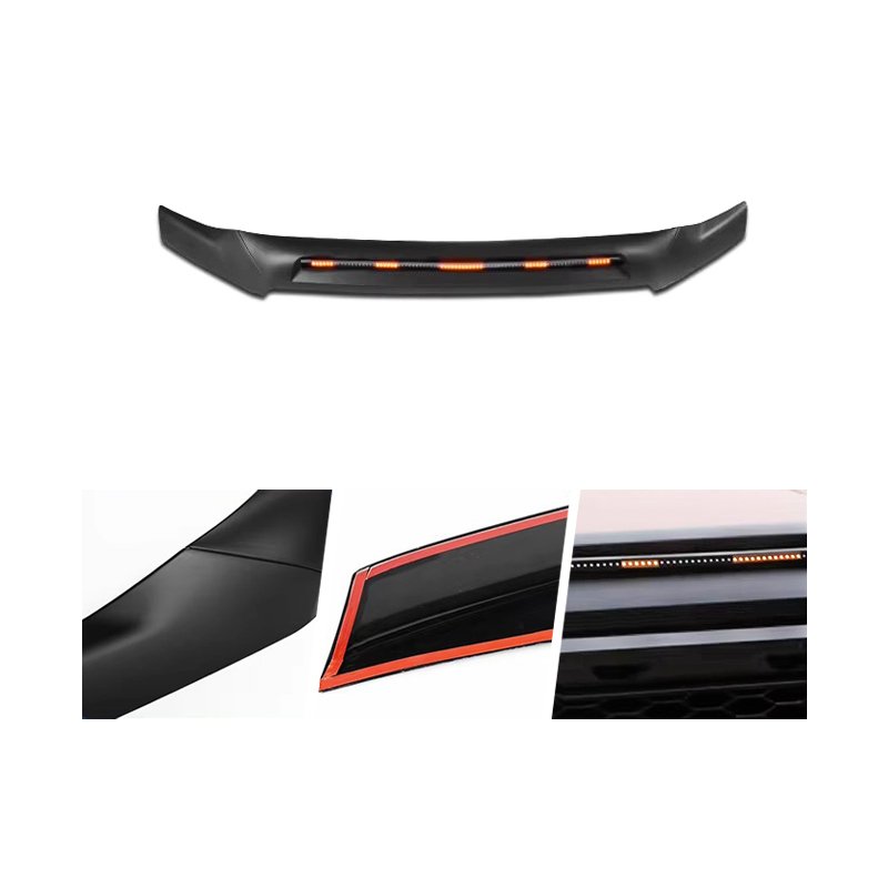 4x4 Parts Pickup Front Bonnet Guard with Streamer Light Quality Front Protector Auto Accessories for Ford F150 Raptor 2015-2020