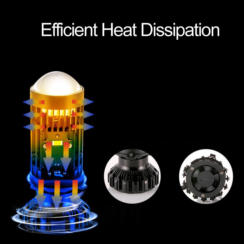 2021 newest T2 H4 led headlight bulb 150w 20000lm car bi LED mini lens projector bulb T2 Bi led H4