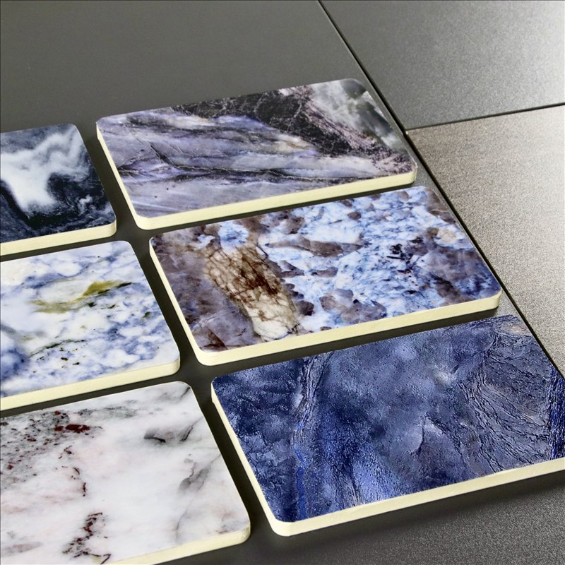 Wood Veneer Bamboo Fiber Crystal Wall Board Bamboo Acrylic Composited Wall Panel WPC Cladding Wall Marble Large Board