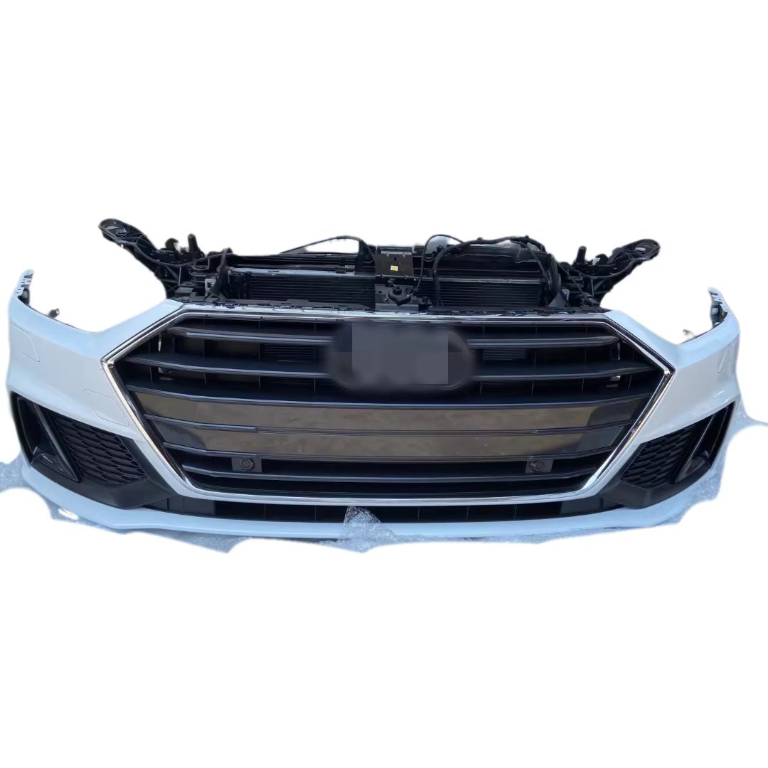 Applicable toA6 A7 A8 plastic front bumper assembly front mouth assembly front lip auto parts body kit