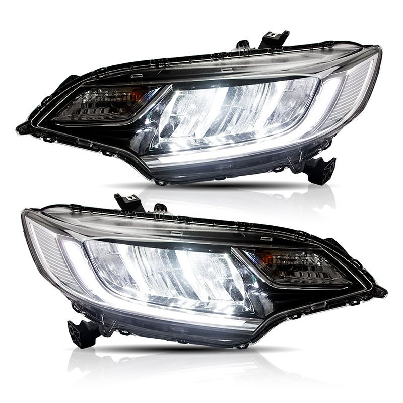 Auto Lighting System VLAND Wholesale Other Headlights For Honda JAZZ FIT 2014-2020 LED Car Lamp Head Light Car Accessories