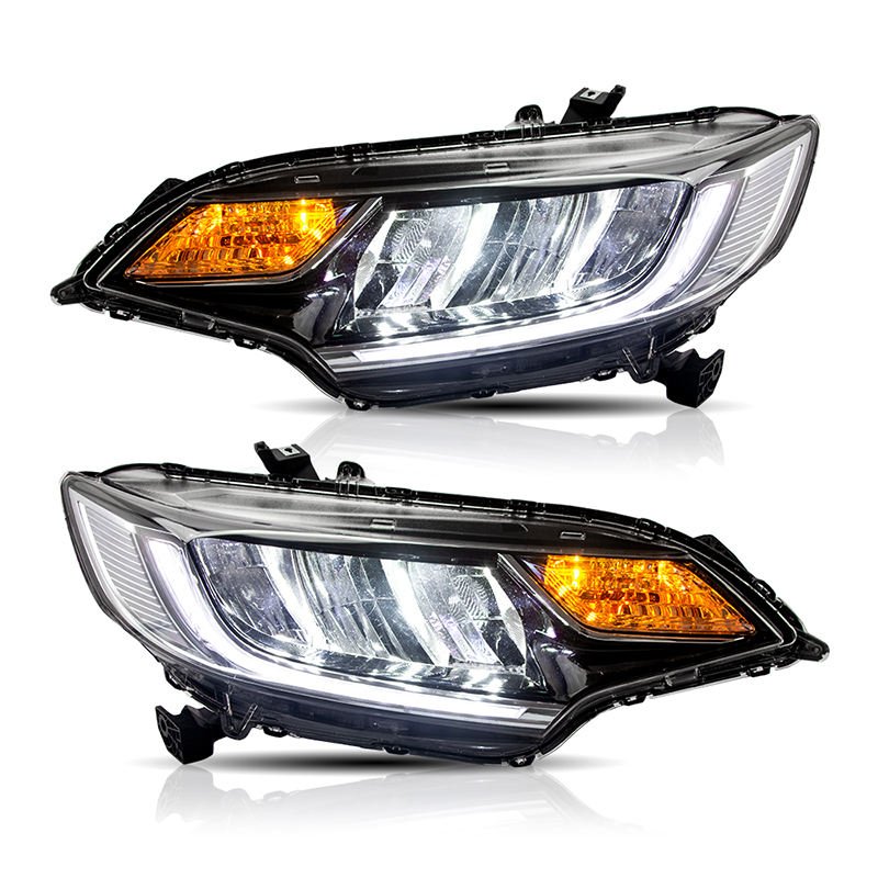 Auto Lighting System VLAND Wholesale Other Headlights For Honda JAZZ FIT 2014-2020 LED Car Lamp Head Light Car Accessories