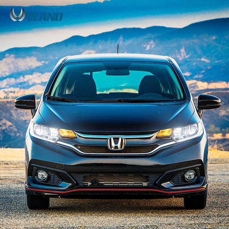 Auto Lighting System VLAND Wholesale Other Headlights For Honda JAZZ FIT 2014-2020 LED Car Lamp Head Light Car Accessories