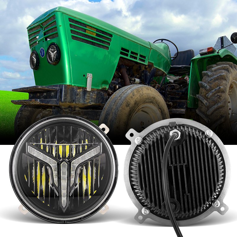 Agrolite Led Work Headlight For Offroad Truck Agricultural High Low Sealed Beam Lights Led Car Light