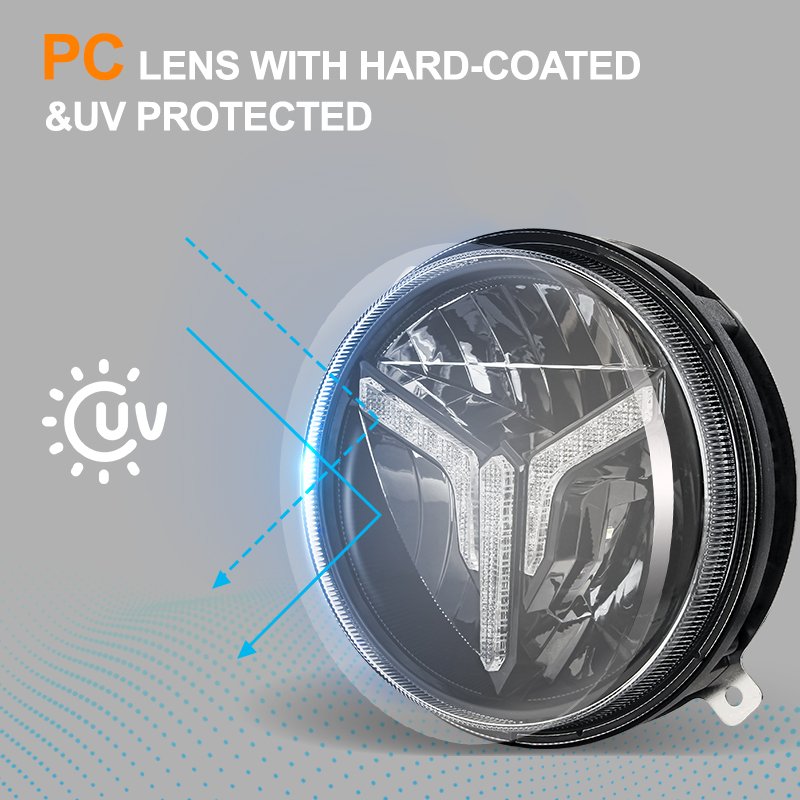 Agrolite Led Work Headlight For Offroad Truck Agricultural High Low Sealed Beam Lights Led Car Light