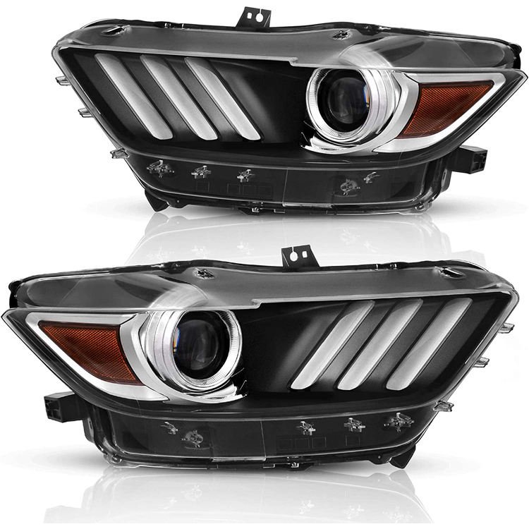 Factory Car Led Headlamps Head Light Headlight For Ford F150 Ranger Transit Focus Fiesta Mondeo Kuge