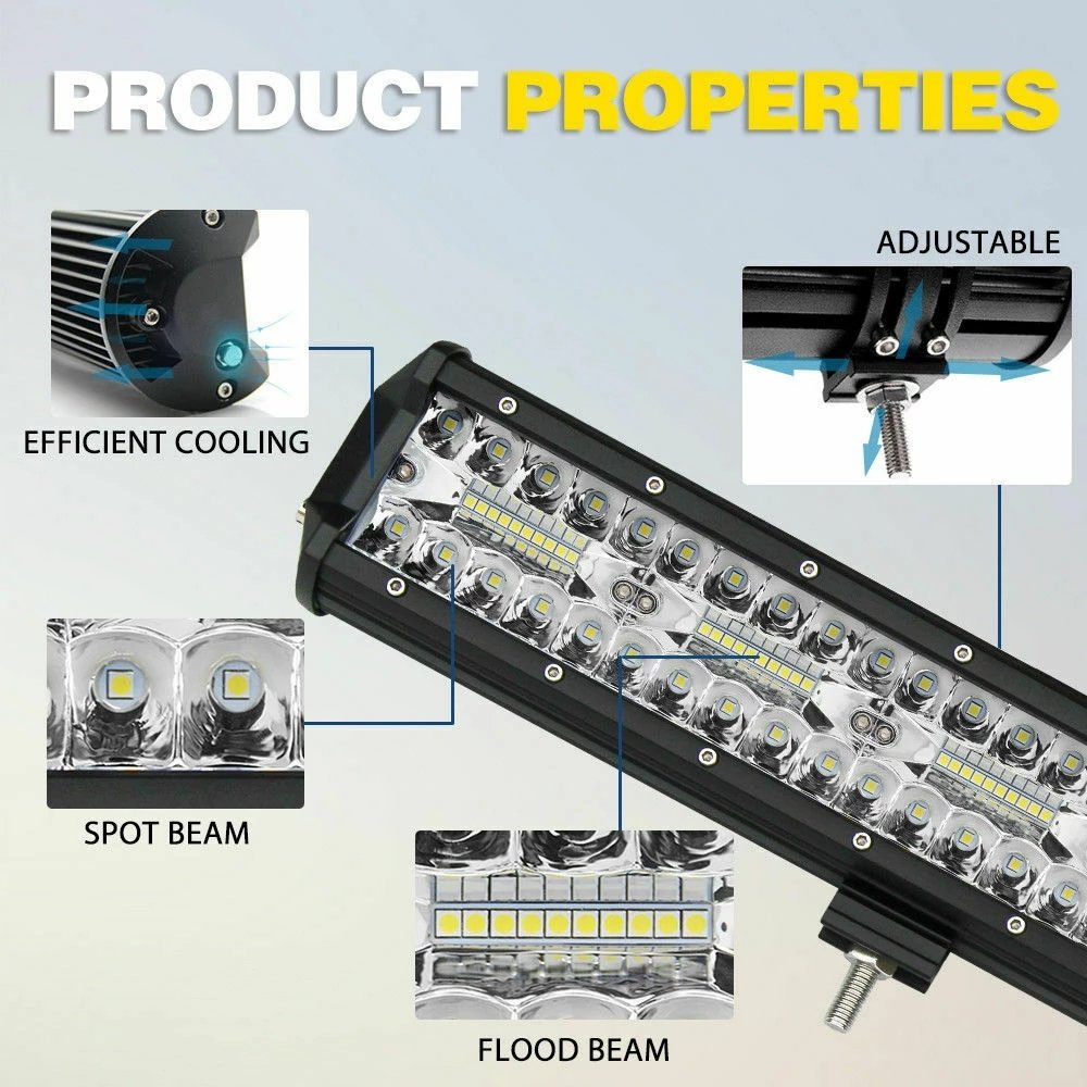 others car light accessories atv finishing touch lumina offroad 12v 60W 90W 120W car accessories truck led work lights