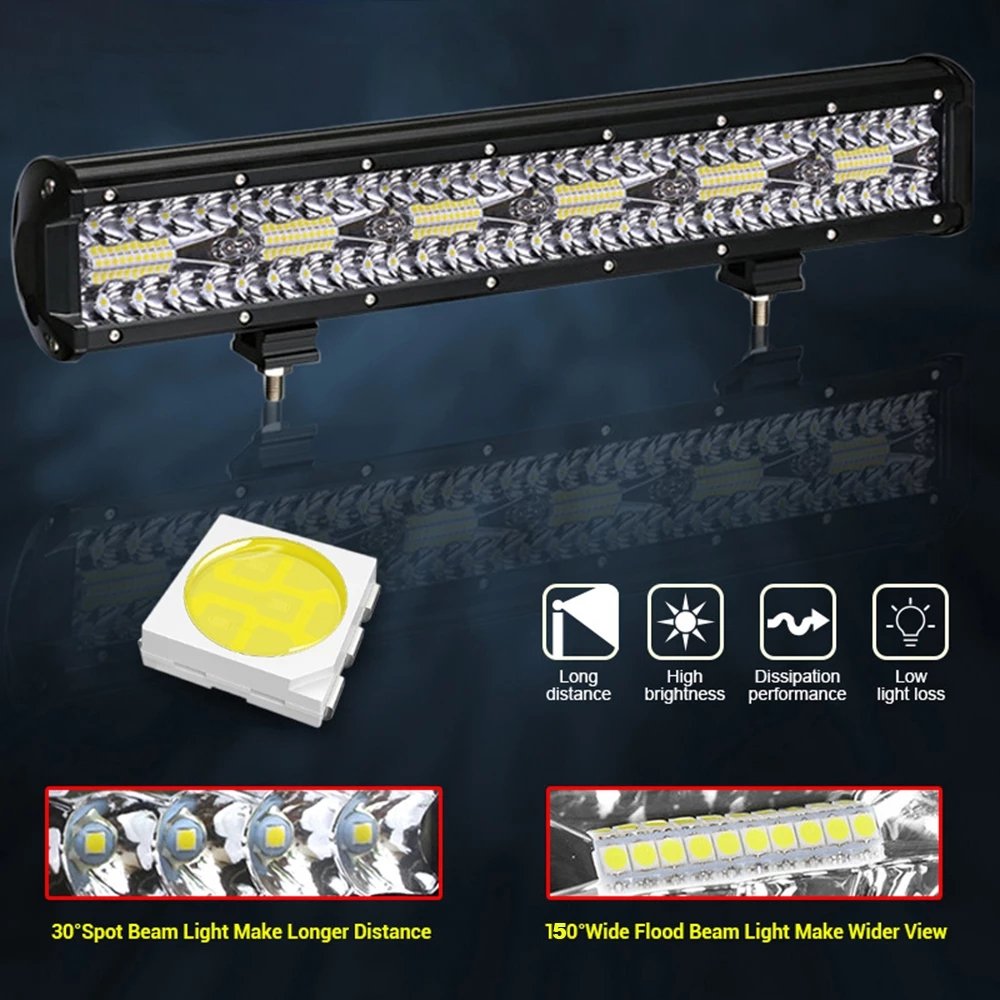 others car light accessories atv finishing touch lumina offroad 12v 60W 90W 120W car accessories truck led work lights