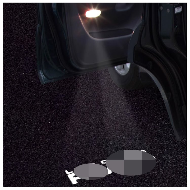 car accessories prado 120 Welcome Light FJ120 door logo lamp for Toyota land cruiser prado 120 LC120 2003-2009