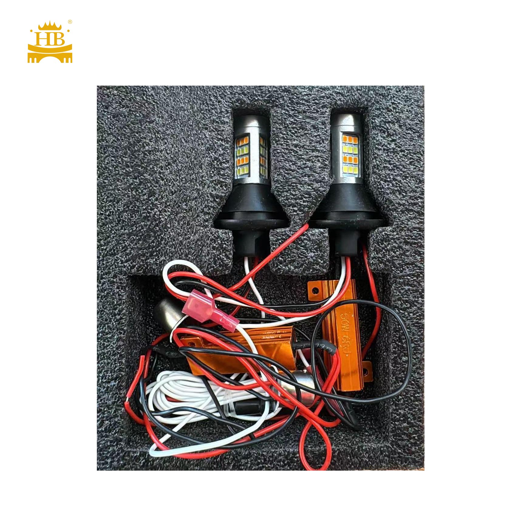 High Quality Car DRL turn signal lights Hot Welcome light Light Car Accessories