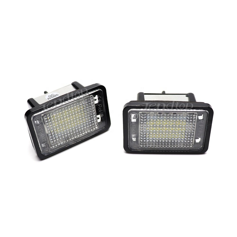 Canbus High brightness LED License Number Plate lights FOR Mercedes BENZ GLK X204 2007-2013 Auto parts number tail Lamps