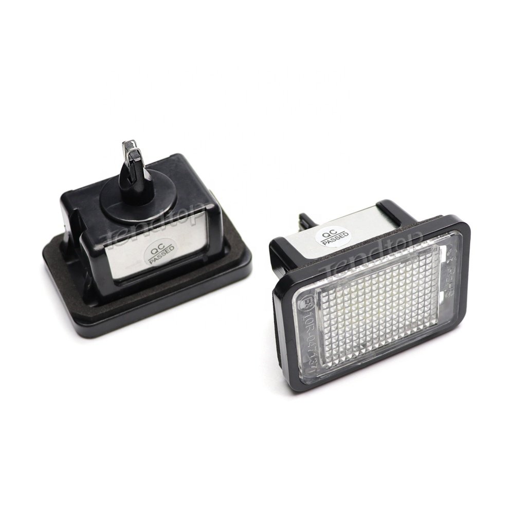 Canbus High brightness LED License Number Plate lights FOR Mercedes BENZ GLK X204 2007-2013 Auto parts number tail Lamps